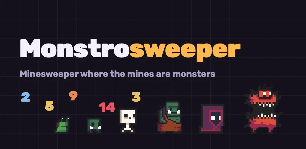 Monstrosweeper feature art